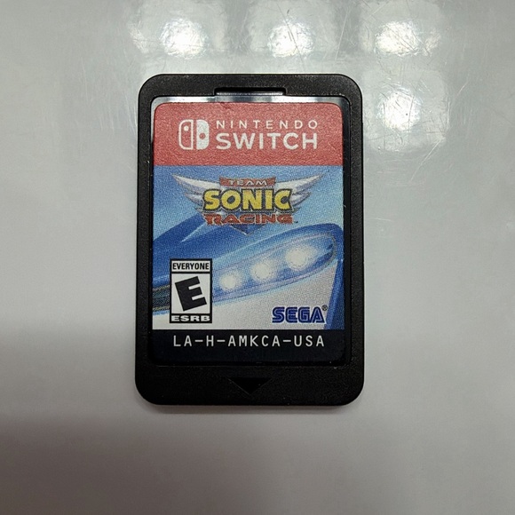 Nintendo Other - Nintendo Switch Team Sonic Racing Game Card - Red and Blue